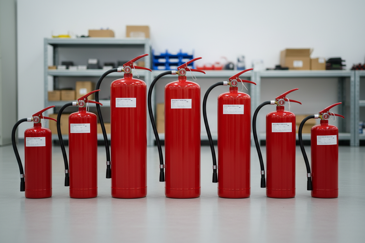 Extintores portátiles de incendio